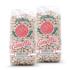 Camellia Cannellini Beans 1lb - Pack of 2