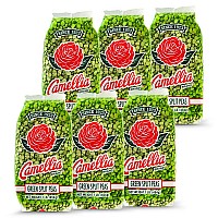 Camellia Green Split Peas 1 lb - 6 Pack