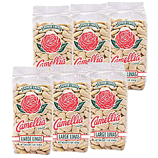 Camellia Brand Dry Large Lima Beans 1lb - 6 pack
