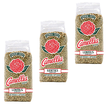 Camellia Lentils 1lb - 3 pack