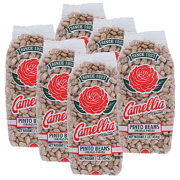 Camellia Brand Dry Pinto Beans 6 Pack