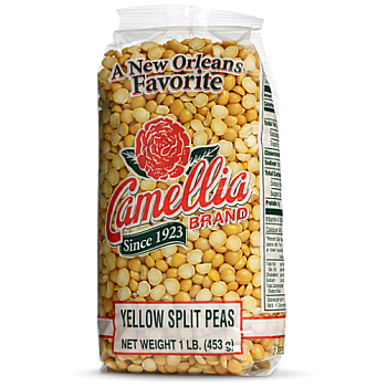 Camellia Brand Dry Yellow Split Peas 1lb - 12 Pack