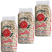 Camellia Brand Dry Baby Lima Beans 1lb - 3 pack