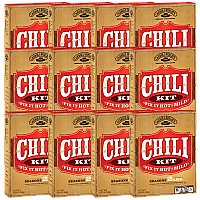 Carroll Shelby's Original Texas Chili 3.65 oz Pack of 12