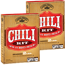 Carroll Shelby's Original Texas Chili 3.65 oz Pack of 2