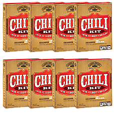 Carroll Shelby's Original Texas Chili 3.65 oz Pack of 8