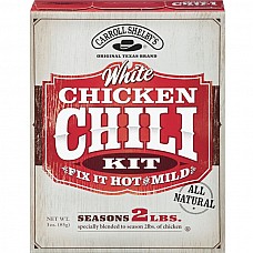 CARROLL SHELBY'S White Chicken Chili Kit