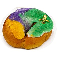 Cartozzos Mini King Cake 4 oz