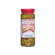 Central Grocery Hot & Spicy Olive Salad 16 oz