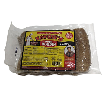 Savoie's Classic Pork Boudin Party Links 32oz