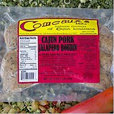 Comeaux's Pork & Jalapeno Boudin 16 oz