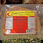Comeaux's Stuffed Pork Chops w/ Pork Sausage 