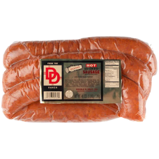 Double D Hot Smoked Sausage 48 oz