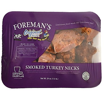 Pack of Foreman's Smoked Turkey Necks