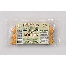 Foreman's Spicy Pork Boudin 16 oz