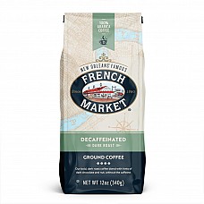 French Market Coffee Decaf Blend 12 oz