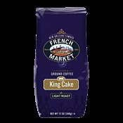 French Market Coffee King Cake 12 oz