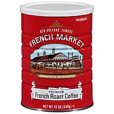 French Market Premium French Roast 12 oz