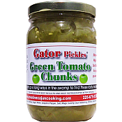 Gator Pickled Green Tomato Chunks