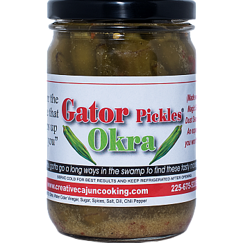 Gator Pickles Pickled Okra