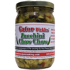 Gator Pickles Zucchini Chow Chow | Creative Cajun