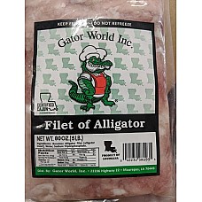 Alligator Tenderized Fillets 5lbs