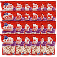 Great Value Small Cooked Shrimp (71-90 Count per lb) 12 oz Case