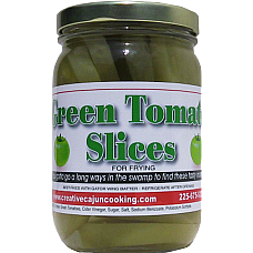 Creative Cajun Cooking Green Tomato Slices 14.5 oz