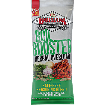 Louisiana Fish Fry Herbal Overload Boil Booster 8 oz