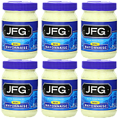 JFG Mayonnaise - 16 oz Pack of 6
