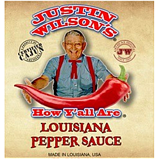 Justin Wilson - Louisiana Pepper Sauce 8 oz