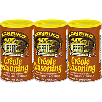 Konriko Creole Seasoning 6 oz Canister Pack of 3