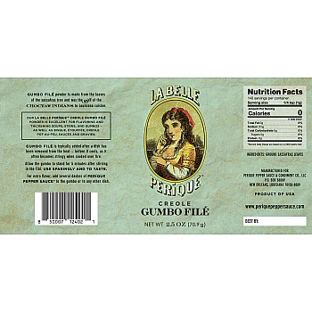 La Belle Perique Gumbo File Closeout