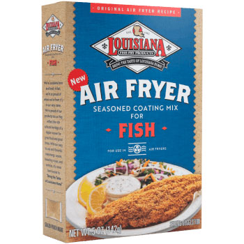LA Fish Fry Fish Air Fryer Seasoned Coating Mix