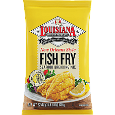 Louisiana Fish Fry New Orleans Style Lemon Fish Fry 22 oz bag