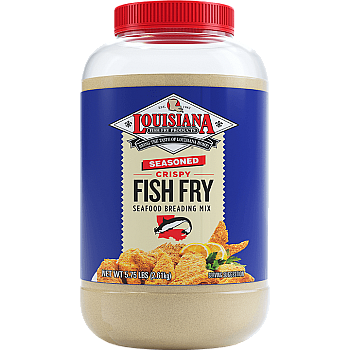 Louisiana Fish Fry Seasoned Crispy Fish Fry