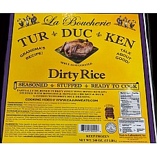 La Boucherie Turducken Stuffed with Dirty Rice 15 lb
