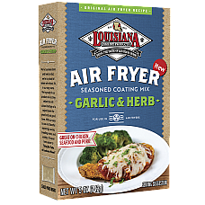Louisiana Fish Fry Air Fryer Garlic & Herb Coating Mix 5 oz Closeout