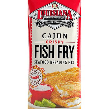 Louisiana Fish Fry Cajun Crispy Fish Fry 25 lb Box