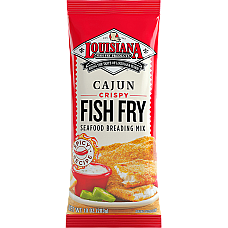 Louisiana Fish Fry Crispy Cajun Fish Fry 10 oz Bag