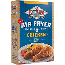 Louisiana Fish Fry Chicken Air Fryer Seasoned Coating Mix 5 oz