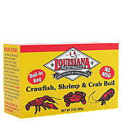 Louisiana Fish Fry Boil-n-a-Bag 3 oz. Crawfish, Shrimp & Crab Boil