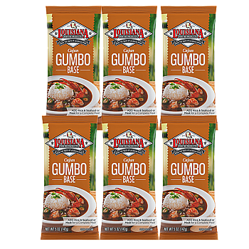 Louisiana Fish Fry Gumbo Base 5 oz - Pack of 6