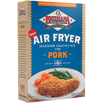 Louisiana Fish Fry Pork Air Fryer Seasoned Coating Mix