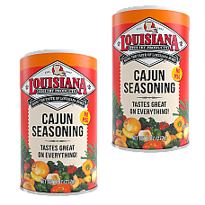 Louisiana Fish Fry Cajun Seasoning 8 oz - Pack of 2
