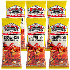 Louisiana Fish Fry Crawfish Crab & Shrimp Boil 16 oz - Pack of 6