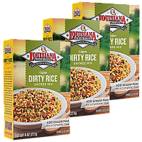 Louisiana Fish Fry Dirty Rice MIx 8 oz - Pack of 3