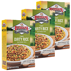 Louisiana Fish Fry Dirty Rice MIx 8 oz - Pack of 3