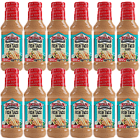 Louisiana Fish Fry Fish Taco Sauce 10.5 oz Pack of 12