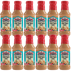 Louisiana Fish Fry Fish Taco Sauce 10.5 oz Pack of 12